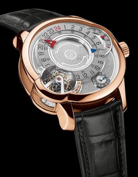 Replica Greubel Forsey Watch Invention Piece 3 Red Gold Men